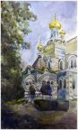 «Свято-покровский монастырь», автор Seitasanov Edem, размер 50x60. Цена: 300грн