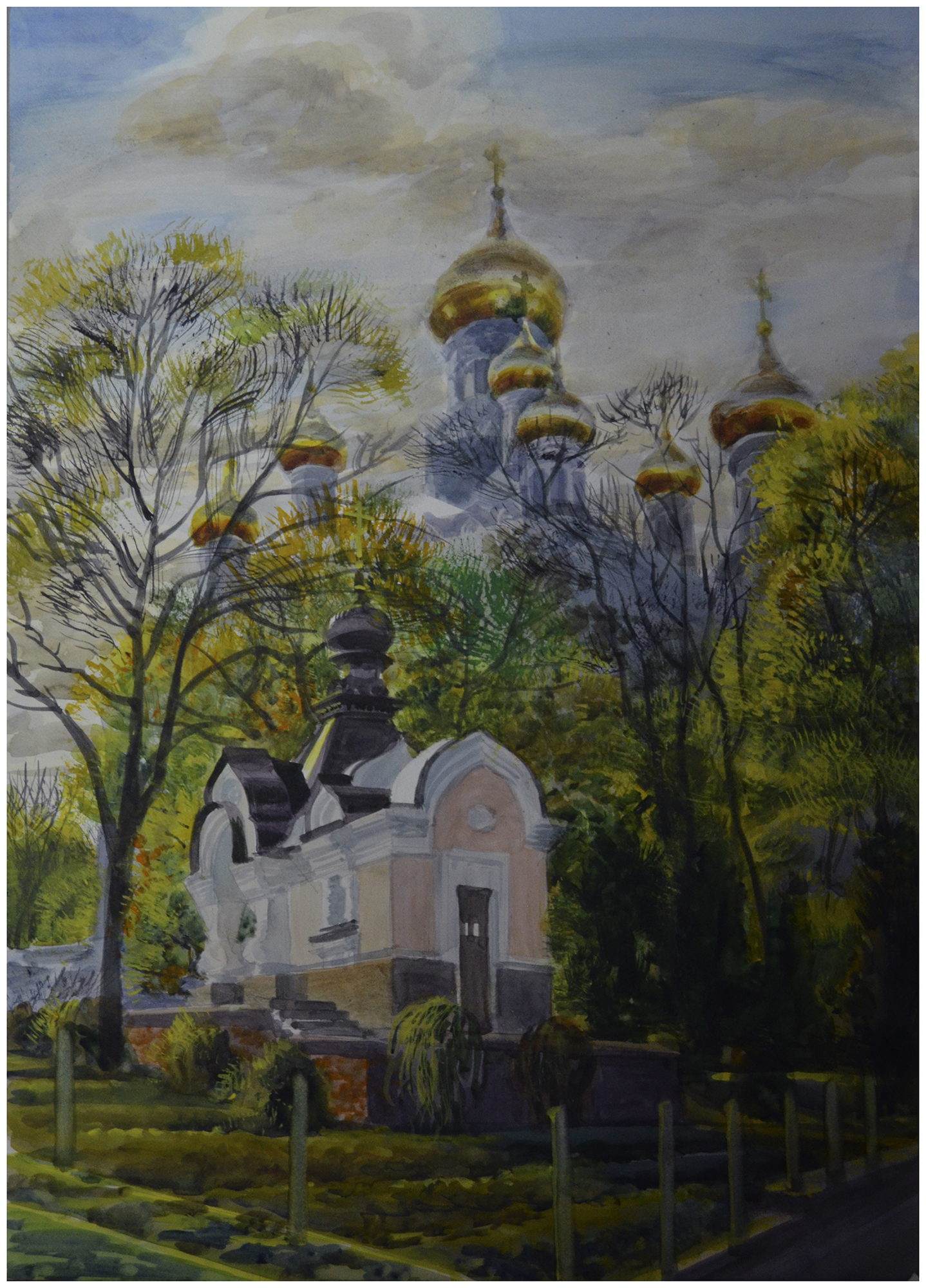 «Женский монастырь», автор Seitasanov Edem, размер 50x60. Цена: 400грн