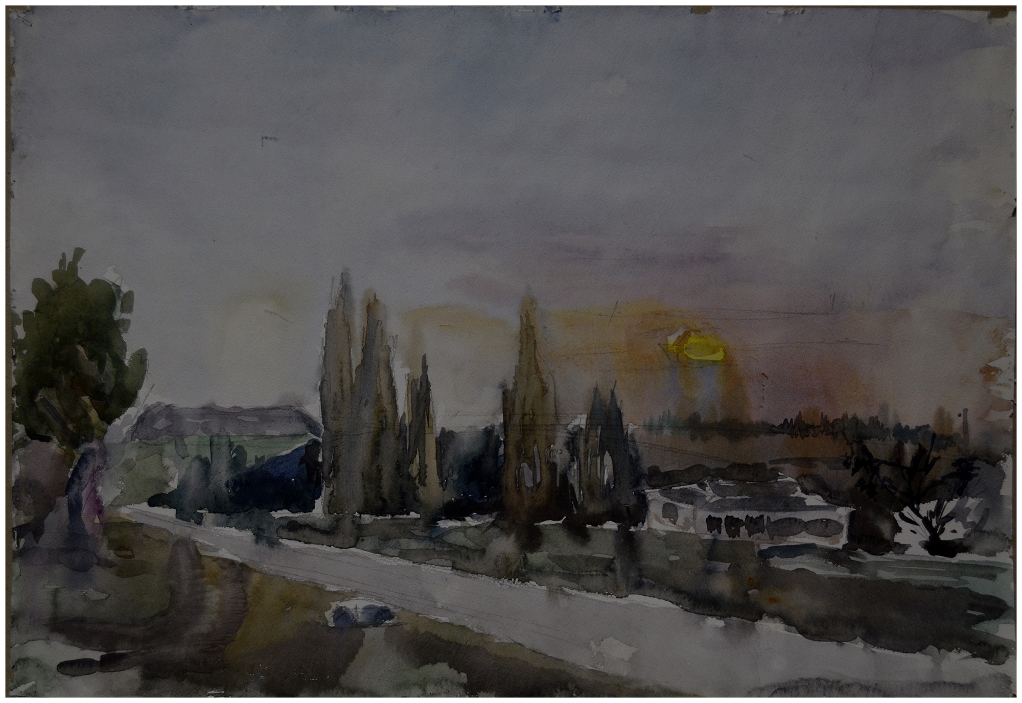 «Село Донское», автор Seitasanov Edem, размер 45x60. Цена: 600грн