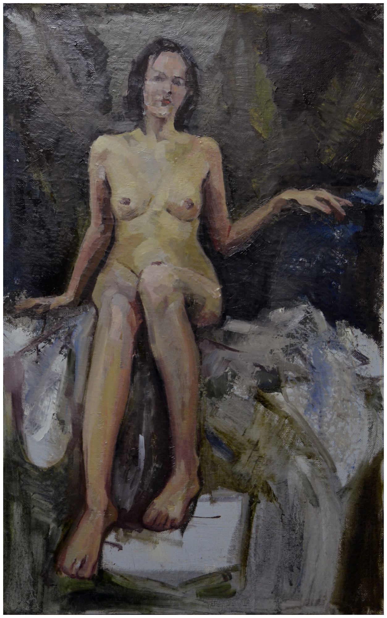«Натурщица», автор Seitasanov Edem, размер 50x60. Цена: 600грн